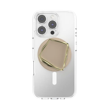 Enamel Latte Cut — MagSafe PopGrip
