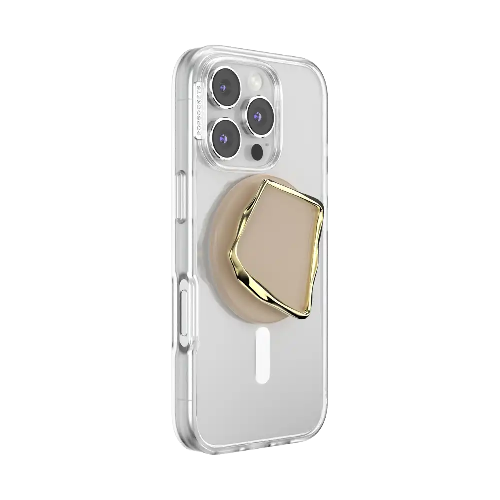 Enamel Latte Cut — MagSafe PopGrip