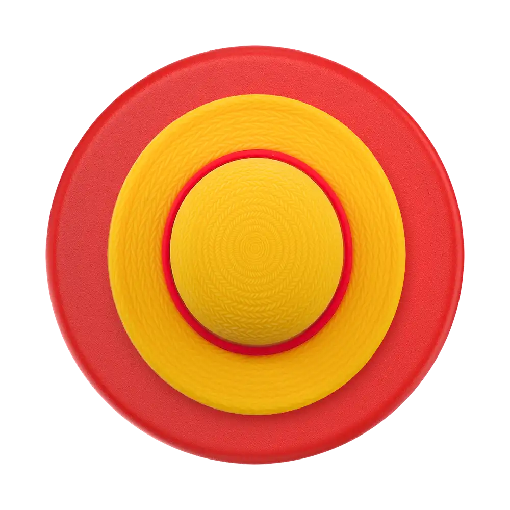 PopOut Luffy's Hat — MagSafe PopGrip
