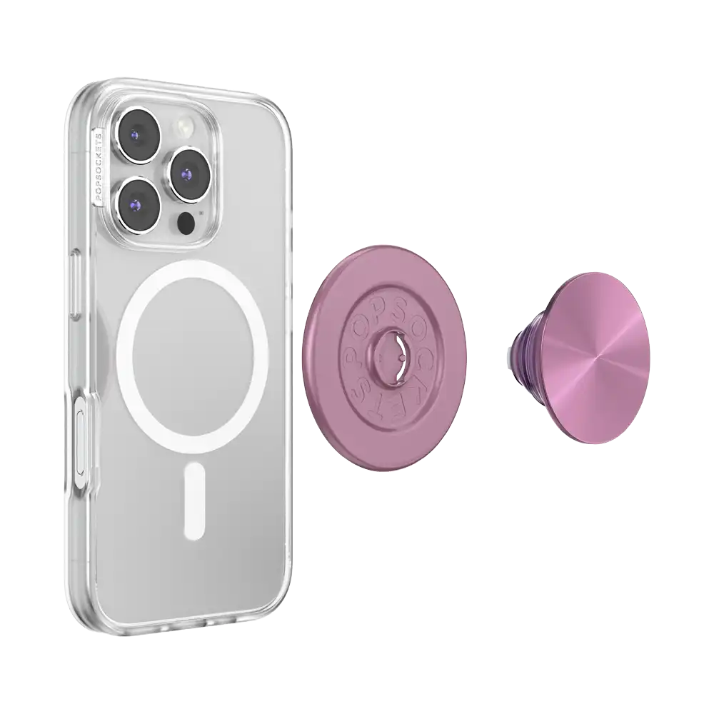 Enamel Mauve Veil — MagSafe PopGrip