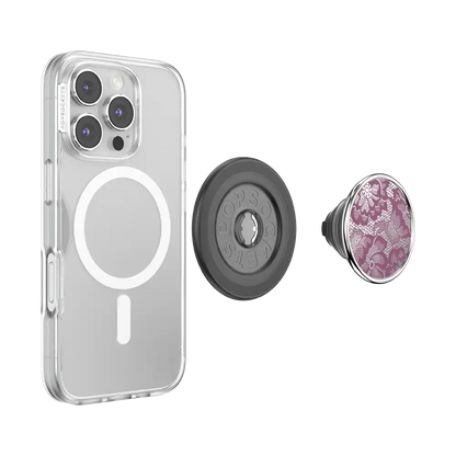Enamel Mauve Veil — MagSafe PopGrip