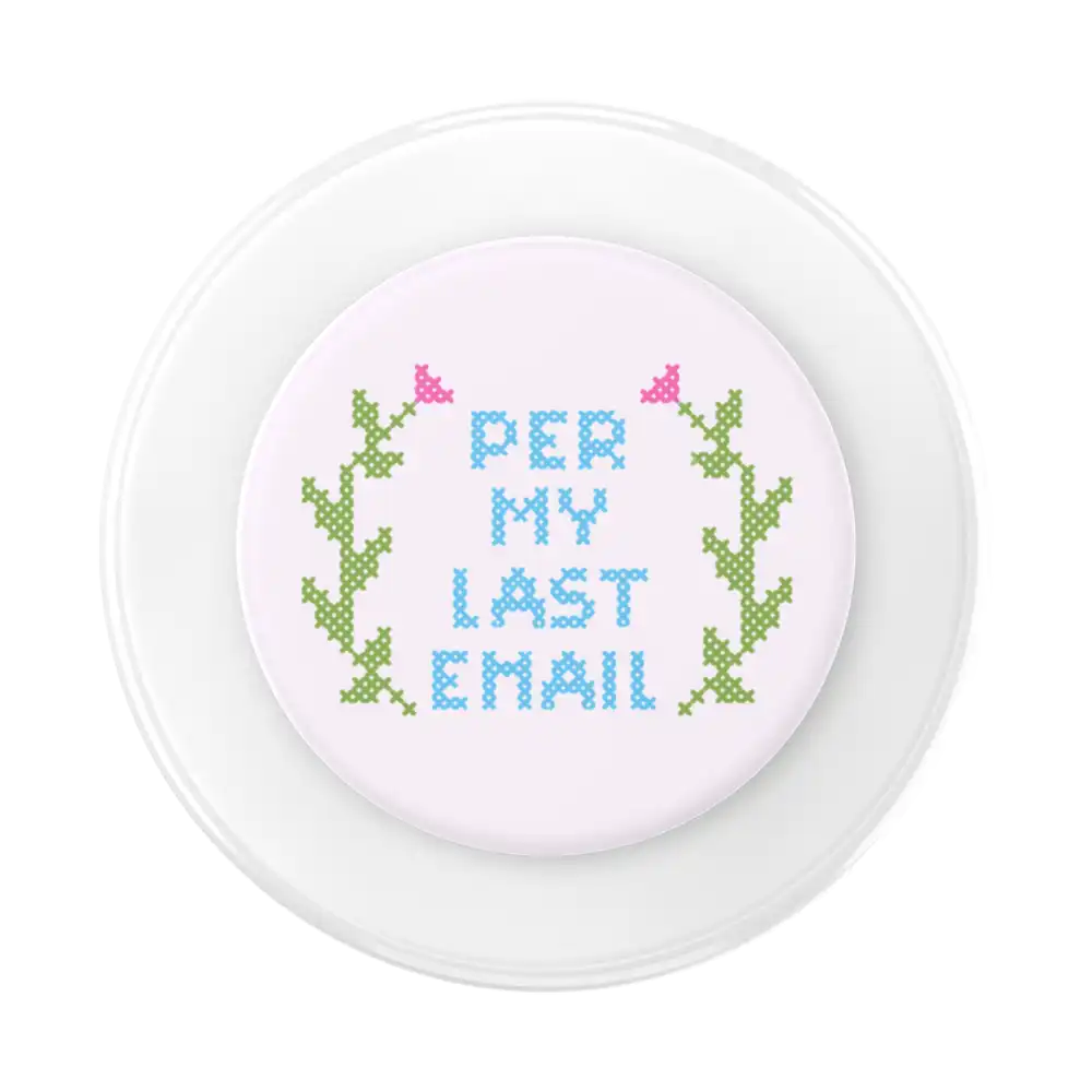 Plush Pin Cushion — MagSafe PopGrip