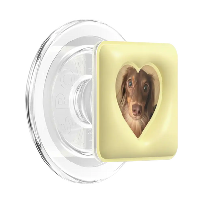 Yellow Photo Frame — MagSafe PopGrip