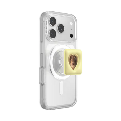 Yellow Photo Frame — MagSafe PopGrip
