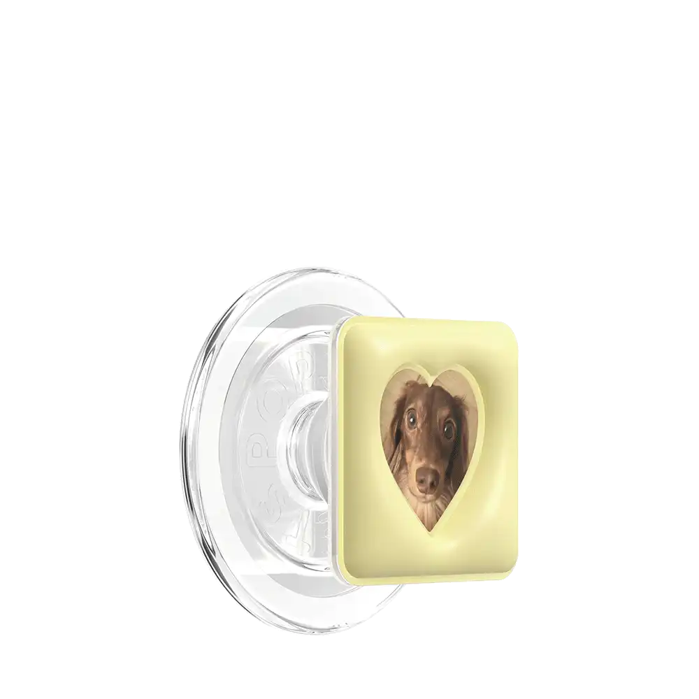 Yellow Photo Frame — MagSafe PopGrip