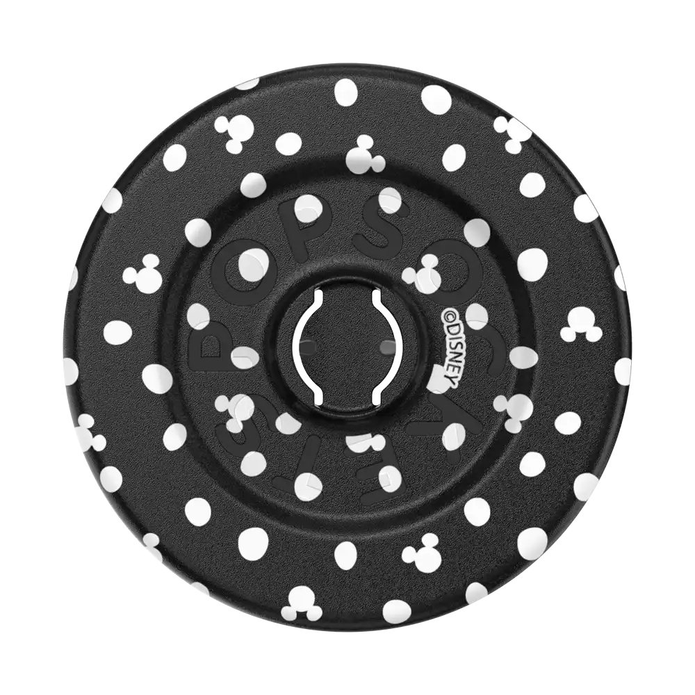 Plush Mickey Black — MagSafe PopGrip