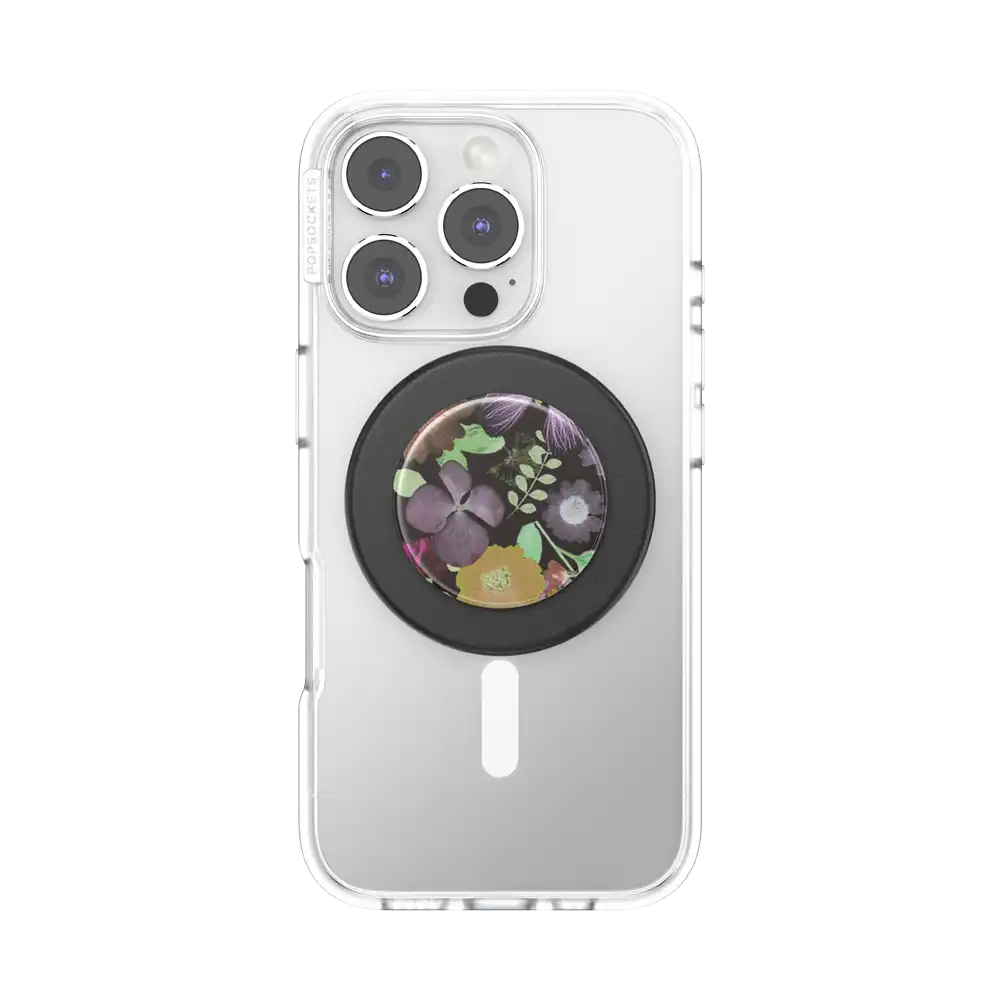 Pressed Flower After Dark — MagSafe PopGrip