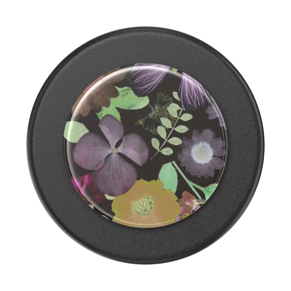 Pressed Flower After Dark — MagSafe PopGrip