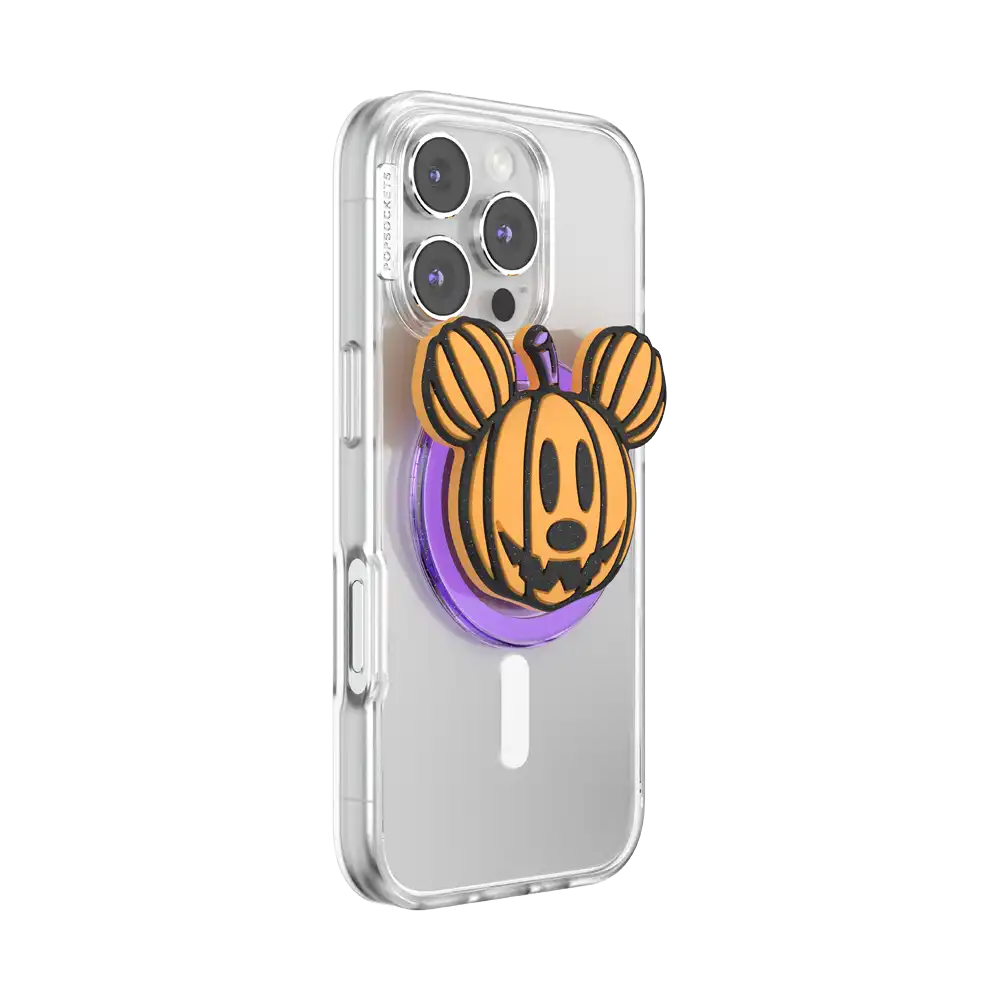 PopOut Pumpkin Minnie Mouse Purple— MagSafe PopGrip