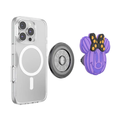 PopOut Pumpkin Minnie Mouse Purple— MagSafe PopGrip