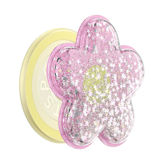 Tidepool Squishy Daisy Pink — MagSafe PopGrip
