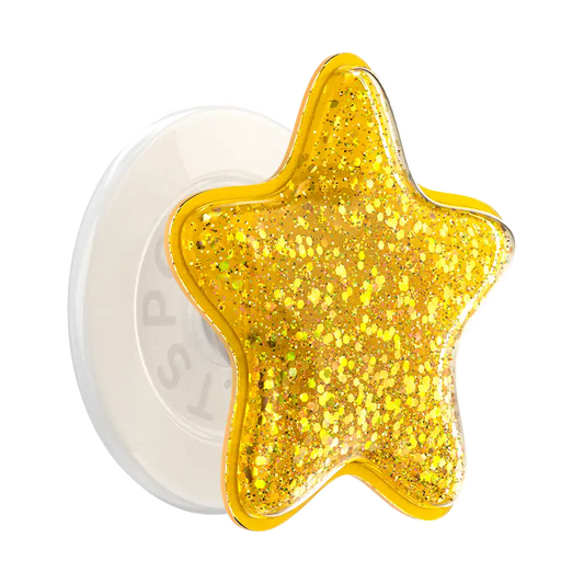 Tidepool Squishy Star Gold — MagSafe PopGrip