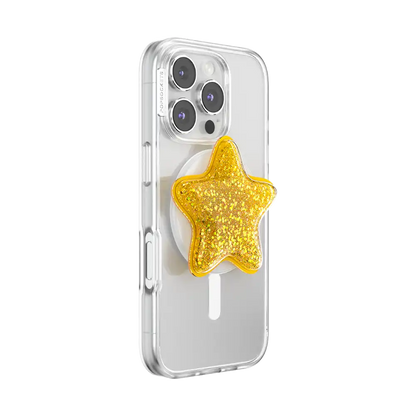 Tidepool Squishy Star Gold — MagSafe PopGrip