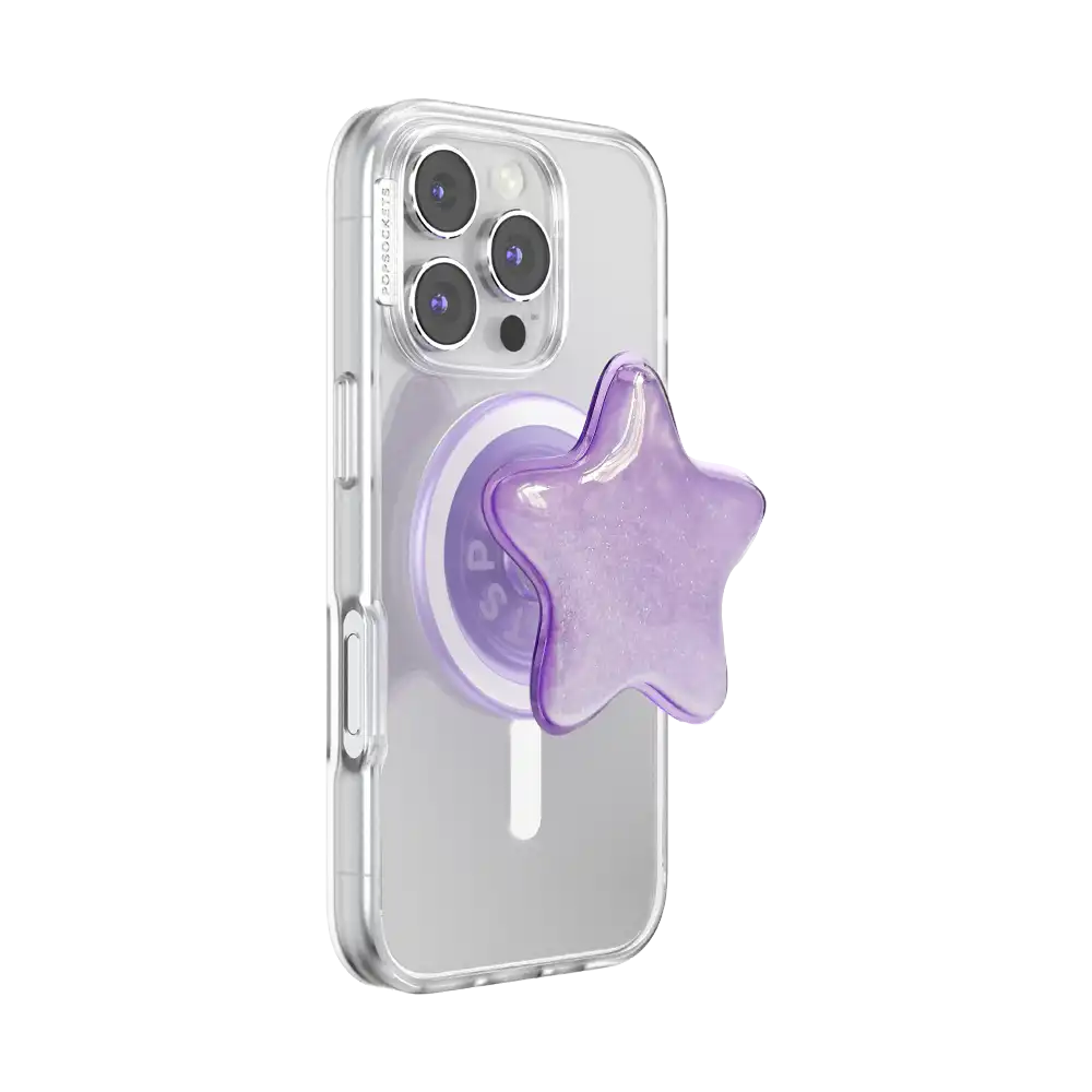 Tidepool Squishy Star Lavender Fog — MagSafe PopGrip