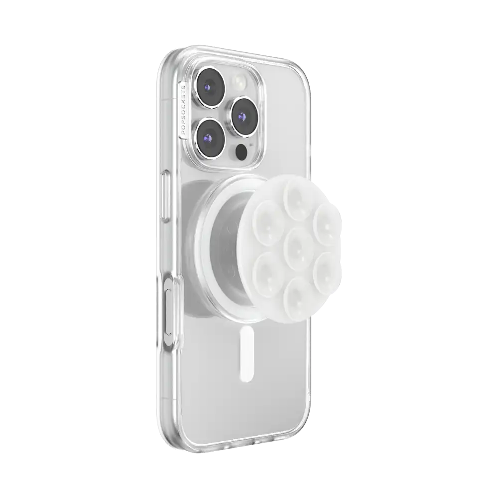 Clear — MagSafe Suck-Up Grip & Mount