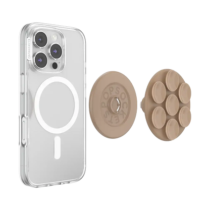 Latte— MagSafe Suck-Up Grip & Mount