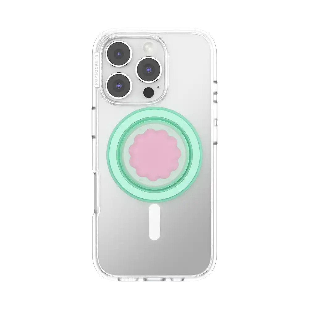 Iridescent Confetti White — MagSafe PopGrip