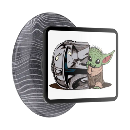 Enamel Dimensional Mandalorian — MagSafe PopGrip