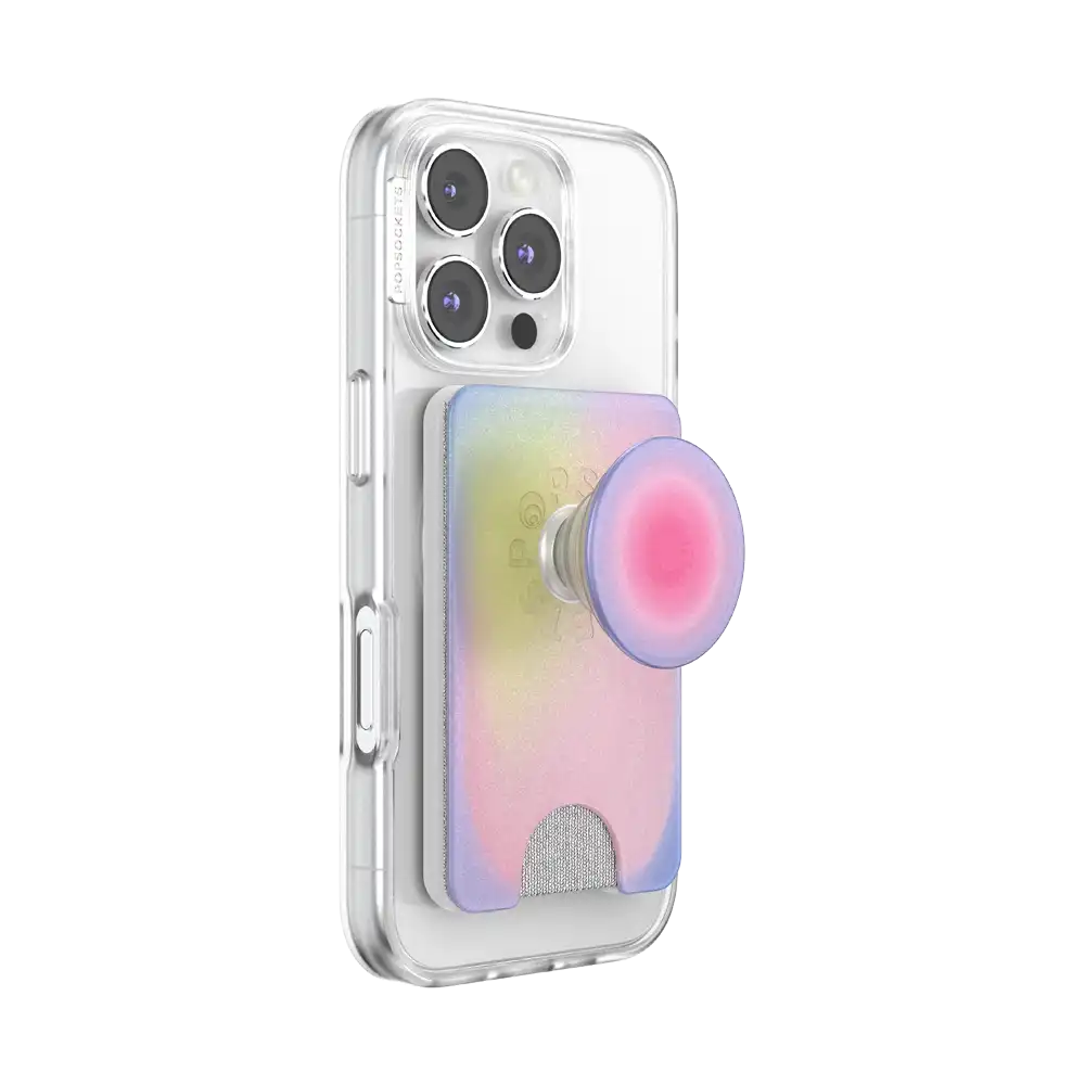 Aura — MagSafe Kick-Out PopWallet+ & Stand