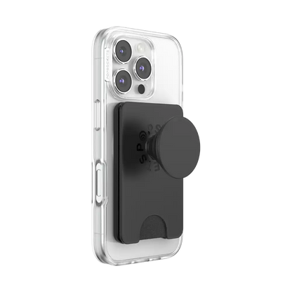 Black — MagSafe Kick-Out PopWallet+ & Stand
