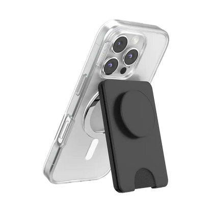 White — MagSafe Kick-Out PopWallet+ & Stand