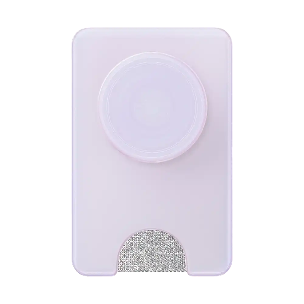 Opalescent White — MagSafe Kick-Out PopWallet+ & Stand