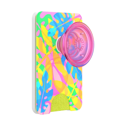 Butterfly Pea Blue Boca Aura — MagSafe PopWallet+