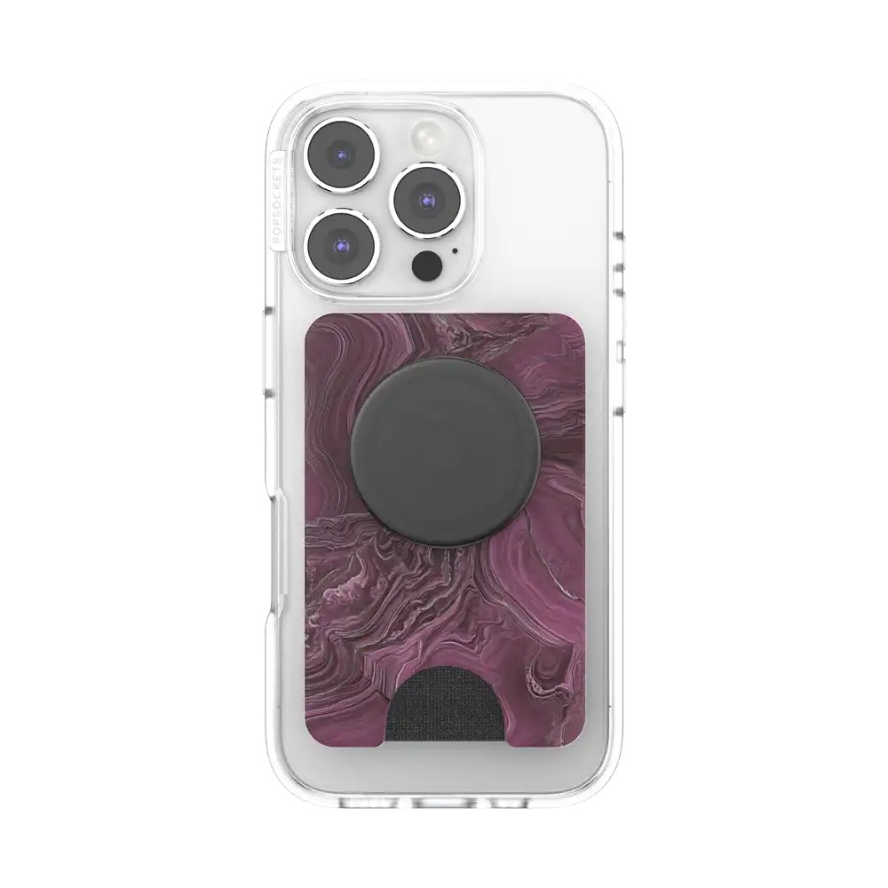 Pressed Flower After Dark — MagSafe PopWallet+