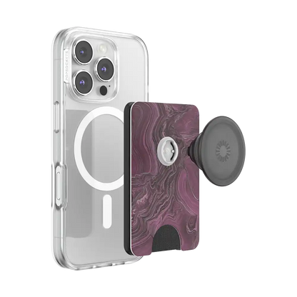 Pressed Flower After Dark — MagSafe PopWallet+