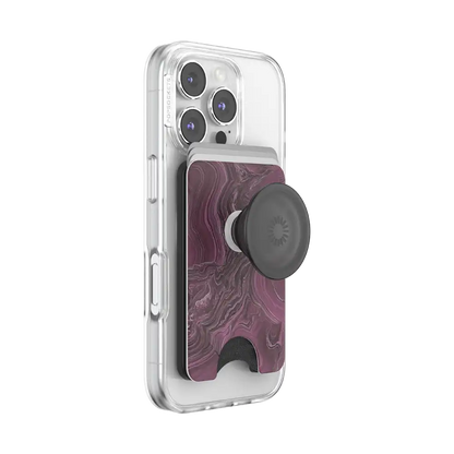Pressed Flower After Dark — MagSafe PopWallet+