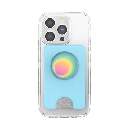 Butterfly Pea Blue Boca Aura — MagSafe PopWallet+