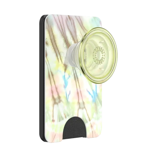 Coastal Tie-Dye Green — MagSafe PopWallet+