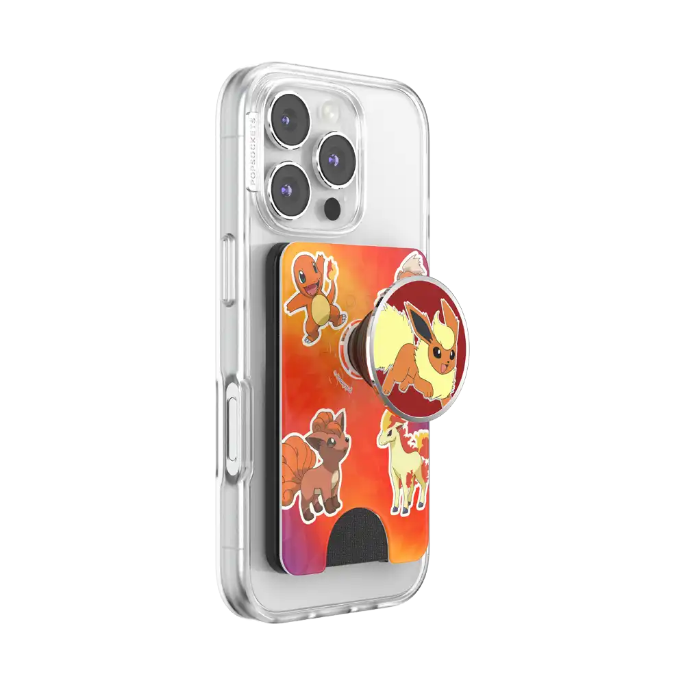 Fire Type Cuties — MagSafe PopWallet+