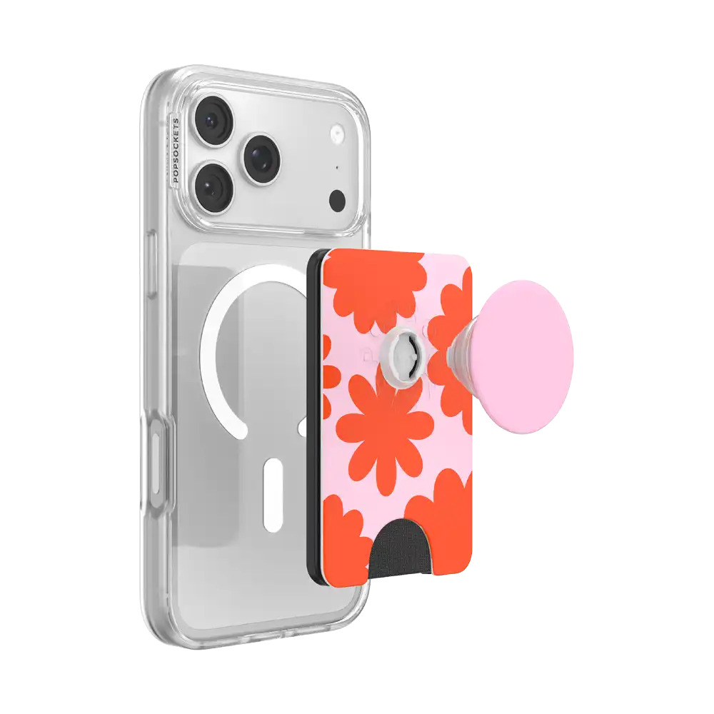 Floating Florals — MagSafe PopWallet+