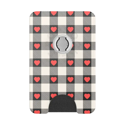 Licorice Dot — MagSafe PopWallet+