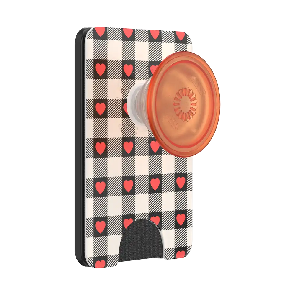 Licorice Dot — MagSafe PopWallet+