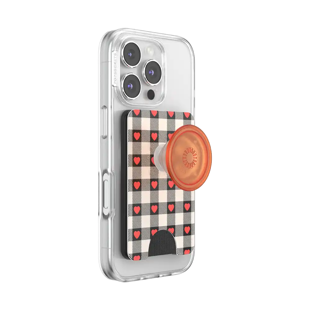 Licorice Dot — MagSafe PopWallet+