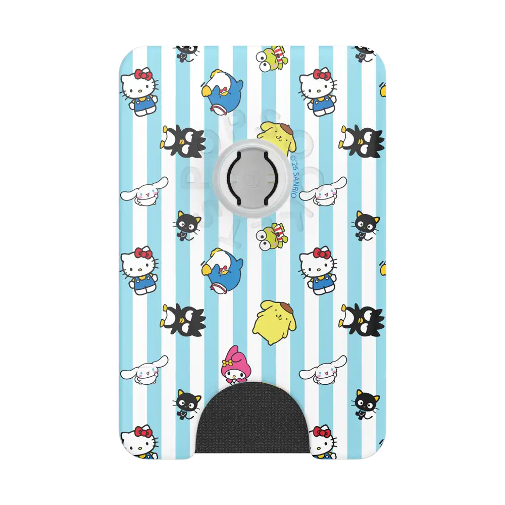 Hello Kitty and Friends Stripe — MagSafe PopWallet+