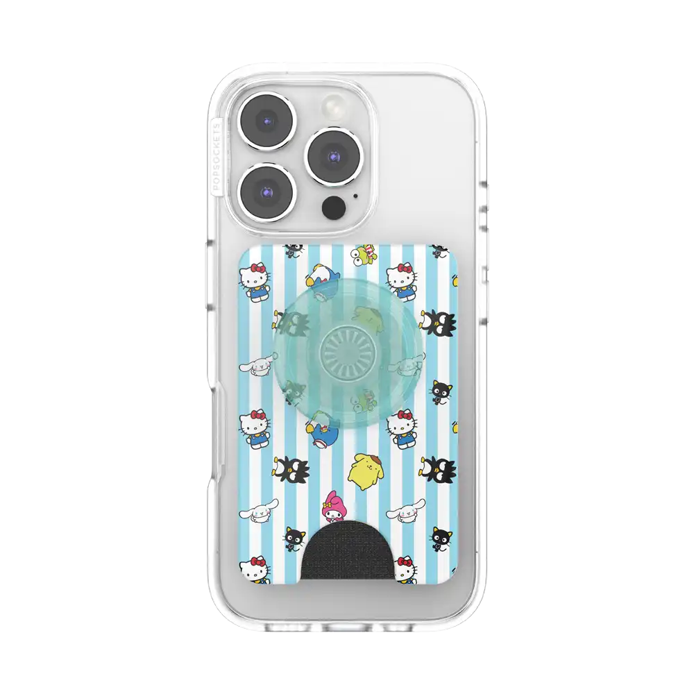 Hello Kitty and Friends Stripe — MagSafe PopWallet+