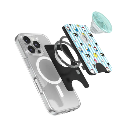Hello Kitty and Friends Stripe — MagSafe PopWallet+
