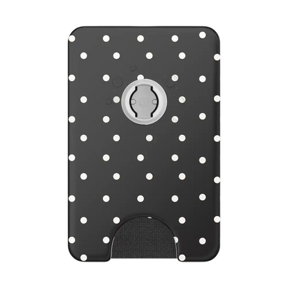 Licorice Dot — MagSafe PopWallet+