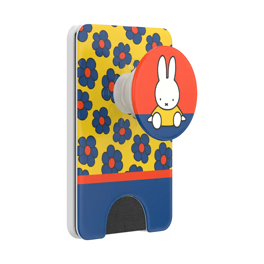 Miffy's Flower Power — MagSafe PopWallet+