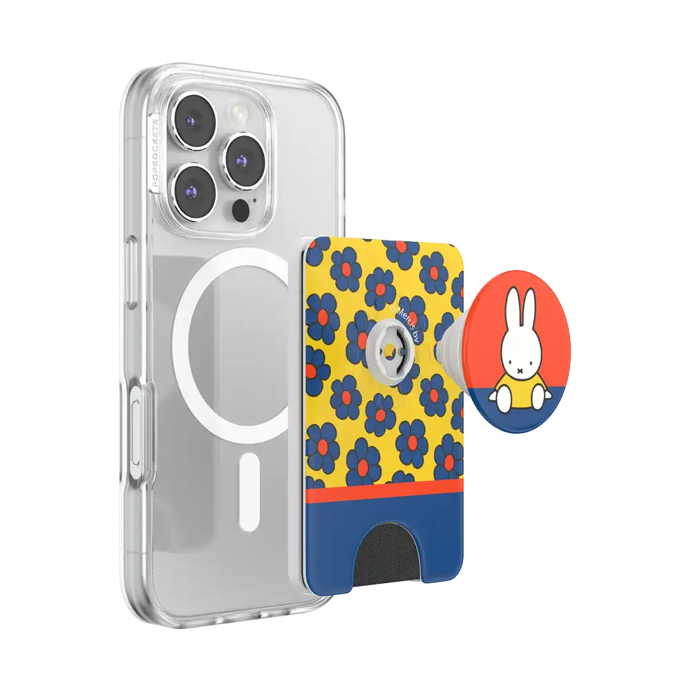 Miffy's Flower Power — MagSafe PopWallet+