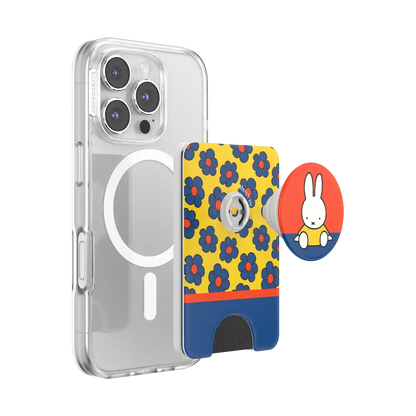 Miffy's Flower Power — MagSafe PopWallet+
