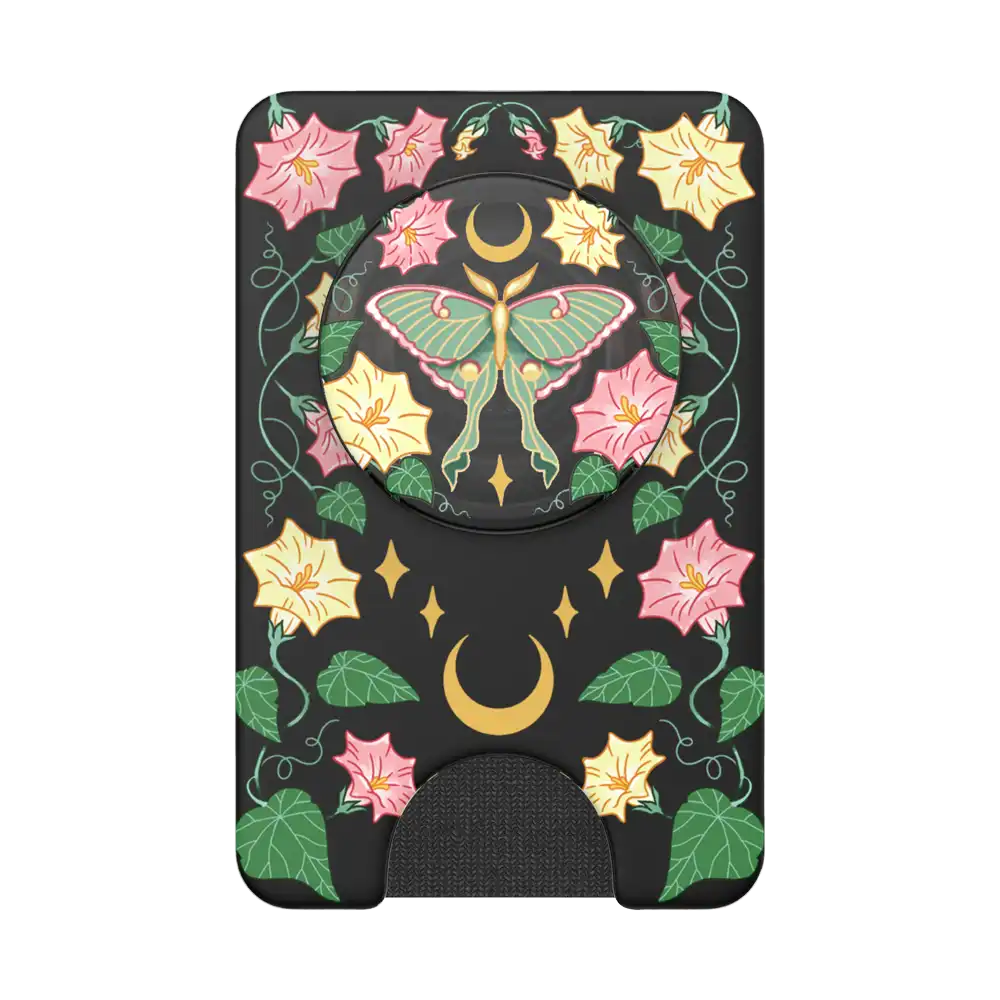 Moon Flower — MagSafe PopWallet+