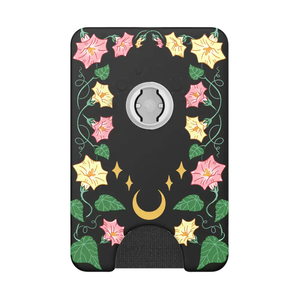 Moon Flower — MagSafe PopWallet+