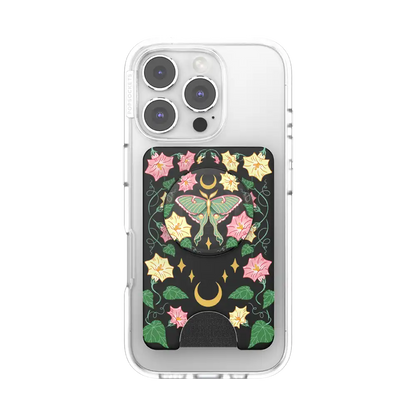 Moon Flower — MagSafe PopWallet+