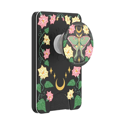 Moon Flower — MagSafe PopWallet+