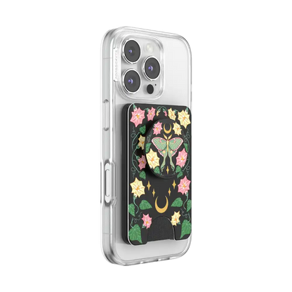 Moon Flower — MagSafe PopWallet+