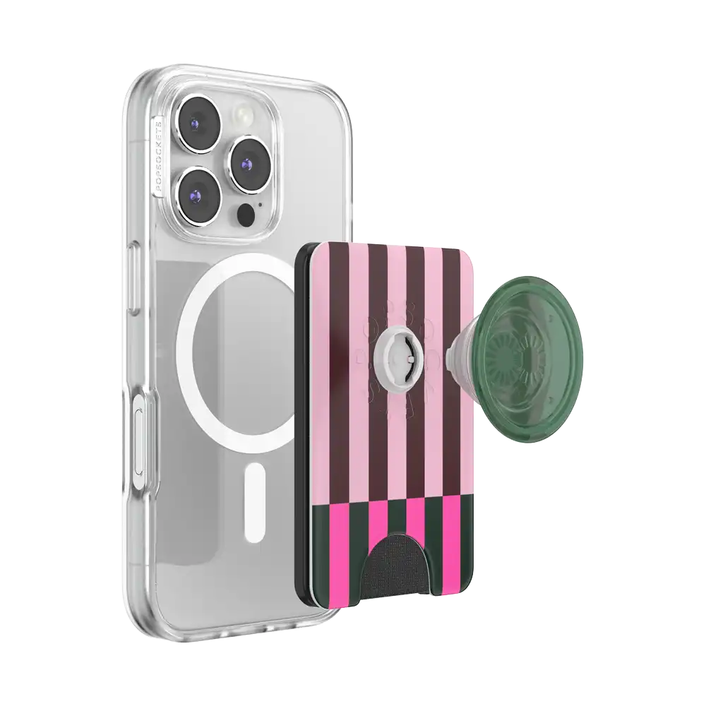 Pink Ombre Tide — MagSafe PopWallet+